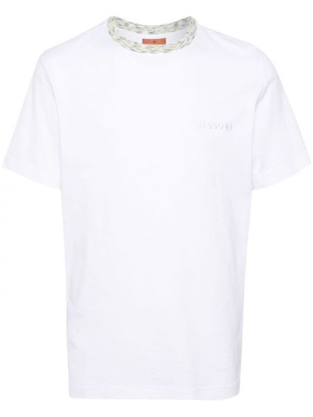 T-shirt di cotone Missoni bianco