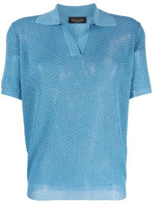 Polo majica Roberto Collina plava