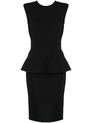 Φόρεμα πέπλουμ Herve L. Leroux μαύρο