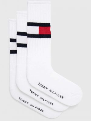 Čarape Tommy Hilfiger bijela