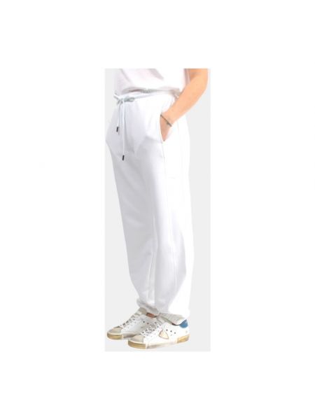 Spodnie sportowe Max Mara białe