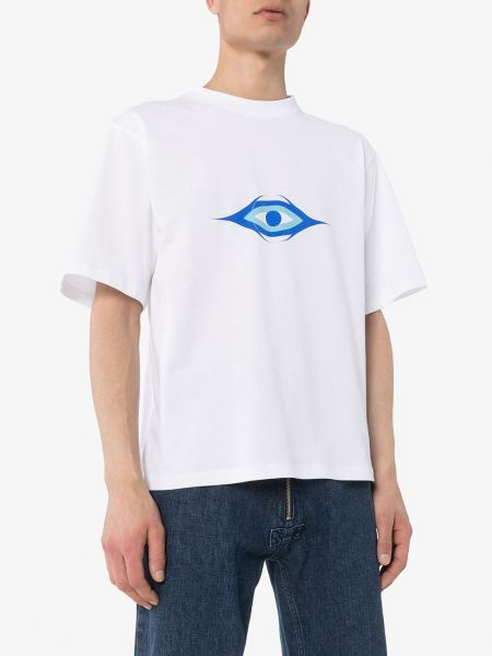 Camiseta con estampado Gmbh blanco