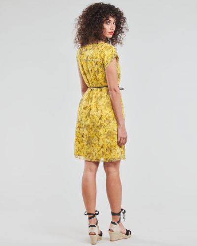 Sukienka mini One Step żółta