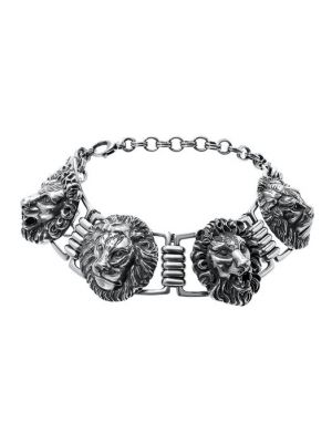 Ожерелье Gucci серебряное