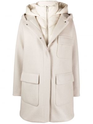 Cappotto Woolrich bianco