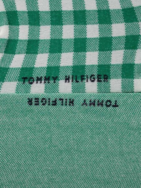Nogavice Tommy Hilfiger zelena