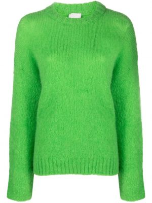 Пуловер с кръгло деколте Alysi зелено