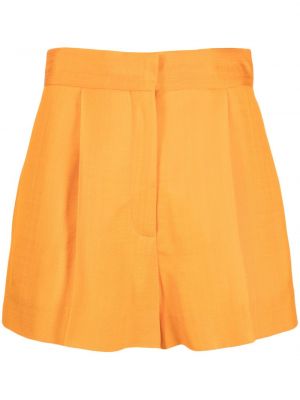 Shorts med hög midja Sandro orange