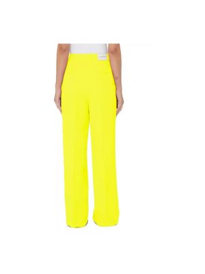 Spodnie relaxed fit Hinnominate żółte