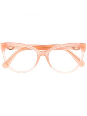Okulary Moncler Eyewear różowe