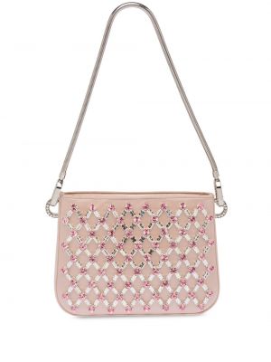 Bolsa de hombro Miu Miu rosa