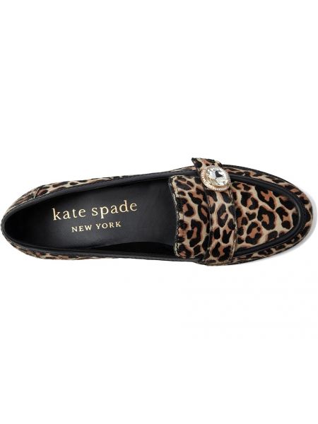 Леопардовые лоферы Kate Spade New York