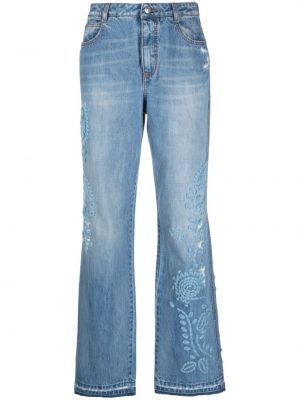 Jeans mit stickerei Ermanno Scervino blau