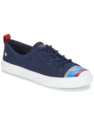 Sneakerși cu dungi Sperry Top-sider albastru