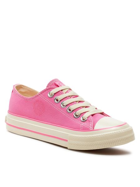 Csillag mintás tornacipő Big Star Shoes rózsaszín