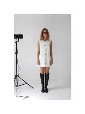 Mini vestido Designers Remix blanco
