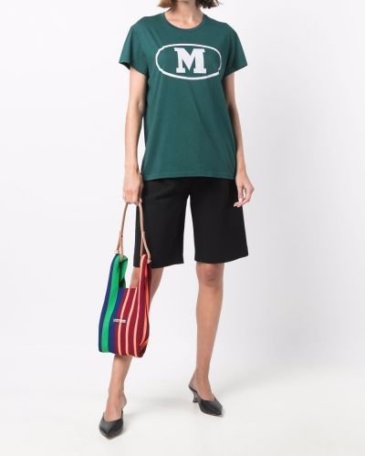 Camiseta con estampado M Missoni verde