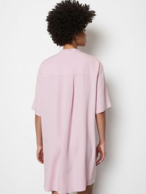 Sukienka mini oversize Marc O'polo różowa