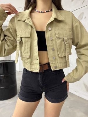 Traper jakna oversized s džepovima Bi̇keli̇fe