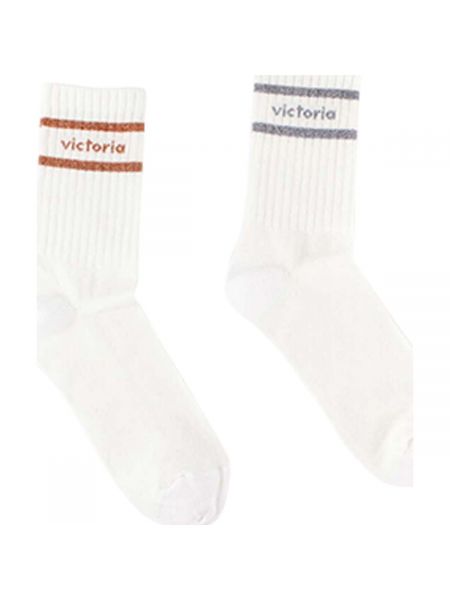 Ponožky Victoria sivá