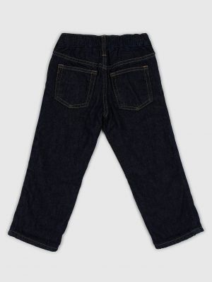Zateplené džínsy s rovným strihom Gap