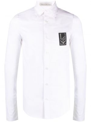 Памучна риза Ludovic De Saint Sernin бяло
