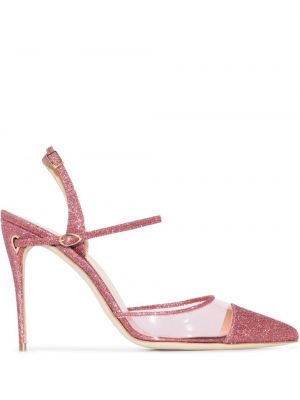 Pantofi cu toc Jennifer Chamandi roz