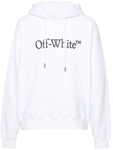 Pamučna hoodie s kapuljačom Off-white