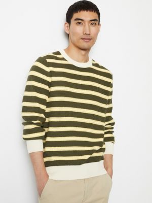 Sweter bawełniany w paski Marc O'polo