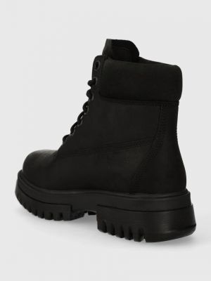 Semišové kotníkové boty Timberland černé