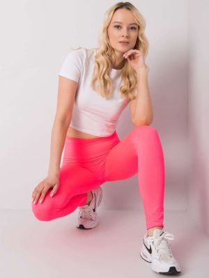Spodnie sportowe Fashionhunters różowe