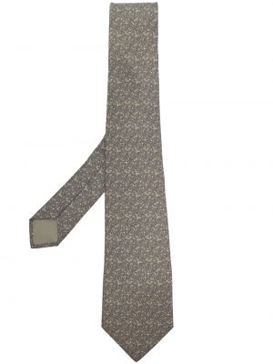 Seiden krawatte mit print Hermès