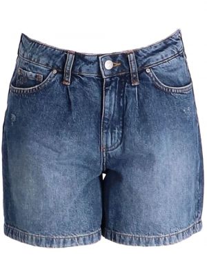 Kratke jeans hlače Armani Exchange modra