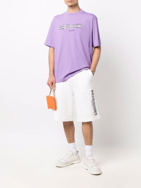 Camiseta con estampado Missoni violeta