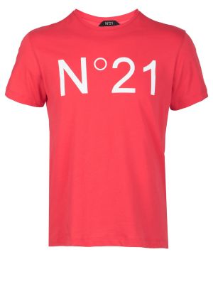 Футболка No.21 красная