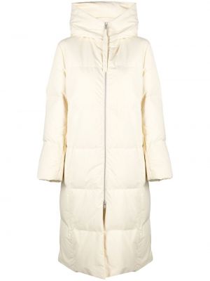 Doudoune à capuche Jil Sander blanc