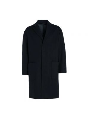 Płaszcz zimowy z kaszmiru Calvin Klein czarny