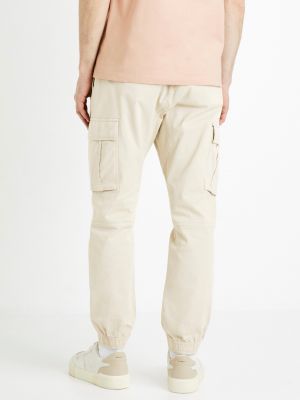 Cargo kalhoty Celio bílé