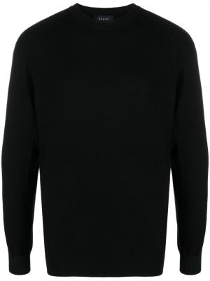 Вълнен пуловер Sease черно