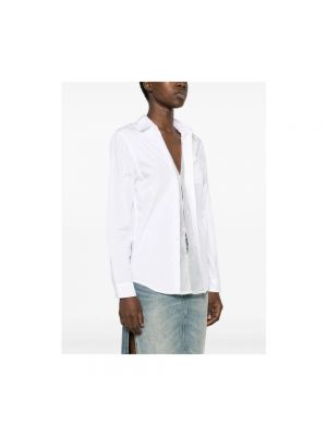 Camisa de algodón R13 blanco