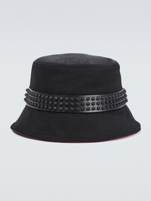 Mütze mit spikes Christian Louboutin schwarz