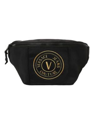 Поясная сумка Versace Jeans Couture черная