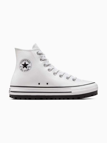 Pantofi cu stele cu stele Converse alb