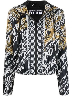 Jeansjacke mit print Versace Jeans Couture