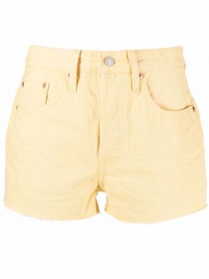 Shorts di jeans Levi's giallo