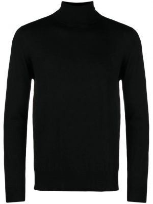 Volneni pulover Cruciani črna
