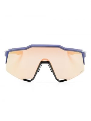 Oversized sluneční brýle 100% Eyewear modré