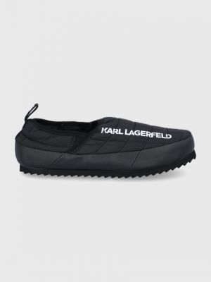 Papuče Karl Lagerfeld crna