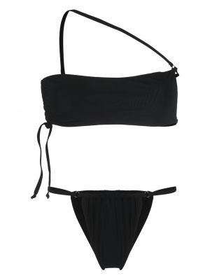 Asymmetrischer bikini Andreadamo schwarz