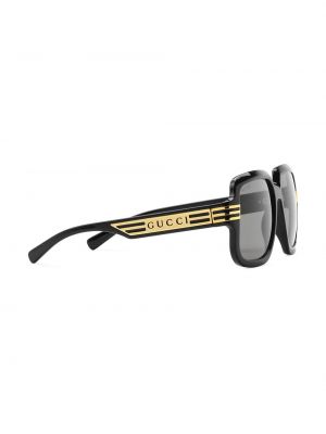 Okulary przeciwsłoneczne z nadrukiem oversize Gucci Eyewear